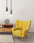Lampa Sufitowa Wisząca Oprawka APP360-1CP Satyna