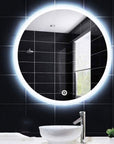 Lustro ścienne led 60cm ffj60