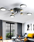Lampa Sufitowa APP528-8C Szara 4