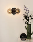 Lampa Ścienna Kinkiet App1162-2w Czarny