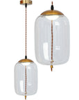 Lampa LED Sufitowa Wisząca Szklana APP444-CP