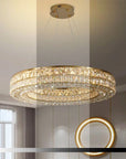 Lampa Sufitowa Wisząca Led App1568-cp Gold 60cm 7