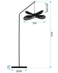 Lampa Stojąca Podłogowa APP1830-1F 4