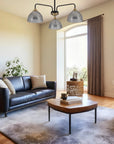 LAMPA SUFITOWA WISZĄCA G084-3C BLACK GREY 4