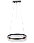 Lampa Wisząca LED APP1191-CP 40cm Czarna 4