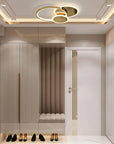 Lampa Sufitowa APP1710-C Plafon LED Złota + Pilot 4
