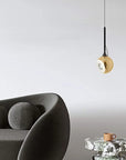 LAMPA SUFITOWA WISZĄCA LED G086-1CP Złota 4