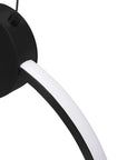 LAMPA SUFITOWA WISZĄCA LED APP1395-CP BLACK 40cm 4