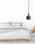 Lampa Sufitowa Wisząca Betonowa Lastri APP930-1CP Czarna 4