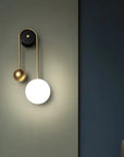 LAMPA ŚCIENNA KINKIET APP1474-W GOLD 4