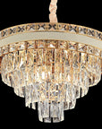 Lampa Wisząca Z Kryształami G048-CP 50CM ZŁOTA 4