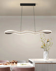 LAMPA SUFITOWA WISZĄCA LED LHJ026-CP CZARNA 4