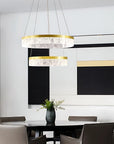 Lampa Wisząca LED LHJ049-CP2 ZŁOTA 4
