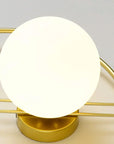 LAMPA ŚCIENNA KINKIET APP1436-W GOLD 4