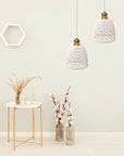 Lampa Wisząca APP1006-1CP Biała 4