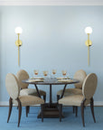 LAMPA KINKIET NOWOCZESNY 90cm APP582-1W Złota 4