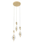 LAMPA WISZĄCA LED G028-3CP ZŁOTY 4