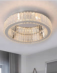 LAMPA KRYSZTAŁOWA PLAFON APP1744-C 50 Cm CHROM 4