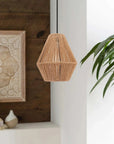 Lampa Wisząca Boho APP1150-1W WOOD 4