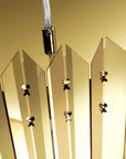 Lampa Wisząca Metalowa APP1764-8CP GOLD 4