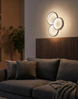 Lampa Ścienna Kinkiet LED APP1919-W Czarna 4
