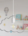 LAMPA WISZĄCA CHMURKA SZARA 4