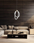 LAMPA WISZĄCA LED G019-CP ZŁOTA 4