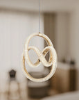 LAMPA WISZĄCA LED G068-CP Złota 4
