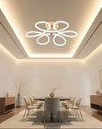 Lampa Sufitowa Nowoczesna LED G023-C Złota 4