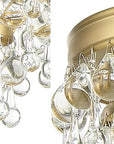 Lampa Kryształowa Wisząca APP1621-3CP Gold 4