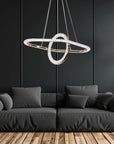 LAMPA WISZĄCA LED G034-CP ZŁOTA 4