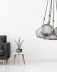 Lampa Sufitowa Wisząca Szklane Kule APP898-7CP 4