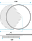 Lampa Sufitowa LHJ077-C 50 CM LED 4