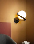 LAMPA ŚCIENNA KINKIET APP1209-1W Czarny 4