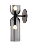 LAMPA ŚCIENNA KINKIET APP1208-2W Czarna 4