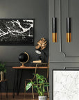 Lampa Sufitowa Wisząca Metalowa APP469-1CP Czarna 4