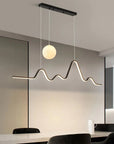 Lampa WISZĄCA LED LHJ033-CP 120 Cm CZARNA 4