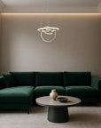 LAMPA WISZĄCA LED G066-CP Złota 4