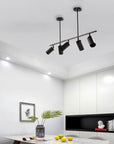 Lampa Wisząca Nowoczesna Metal Loft App611-5c Czarna