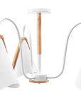 Lampa Sufitowa Skandynawska Trójramienna APP604-3C Biała