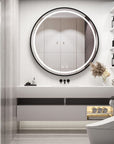 Lustro Ścienne Led 60cm Mmj Black 5