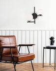 Lampa Ścienna Kinkiet App1170-2w Czarny