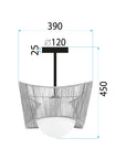 Lampa Sufitowa Boho APP1589-1CP 8