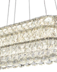 Lampa Sufitowa Wisząca Kryształowa LED 102W pilot APP417-CP