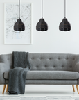 Lampa Sufitowa Wisząca Potrójna Metalowa APP245-3CP