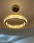 Kryształowa Lampa Sufitowa LED APP982-CP 5
