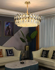 Lampa Kryształowa Wisząca APP1540-8CP60 Gold 5