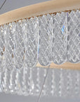 Lampa Wisząca LED APP1750-CP Złota + Pilot 5