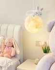 LAMPA ŚCIENNA KINKIET ŚPIĄCY KRÓLICZEK G165-1W 5
