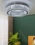 LAMPA KRYSZTAŁOWA PLAFON APP1742-C 40 Cm CHROM 5